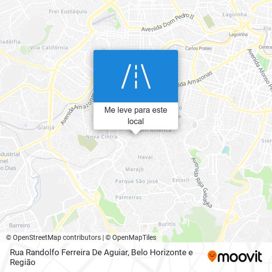 Rua Randolfo Ferreira De Aguiar mapa