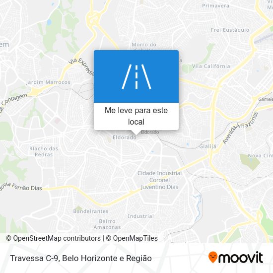Travessa C-9 mapa