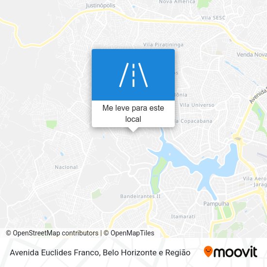 Avenida Euclides Franco mapa
