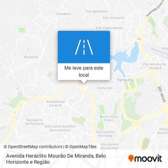 Avenida Heráclito Mourão De Miranda mapa