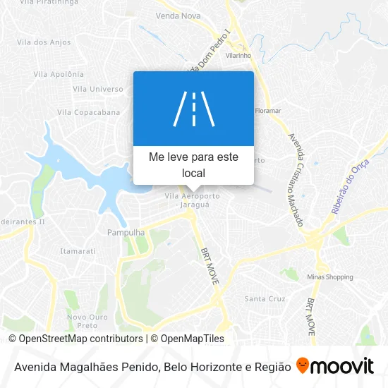 Avenida Magalhães Penido mapa