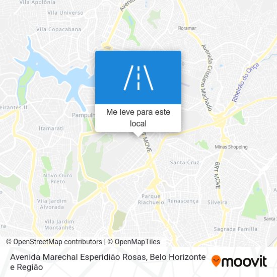 Avenida Marechal Esperidião Rosas mapa