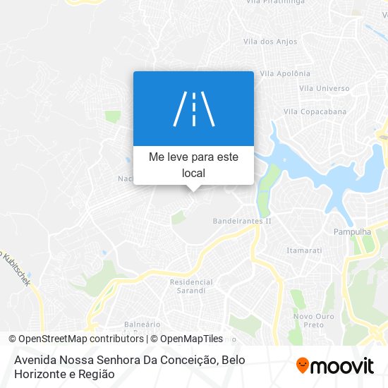 Avenida Nossa Senhora Da Conceição mapa