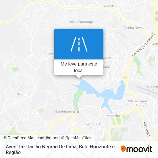 Avenida Otacilio Negrão De Lima mapa