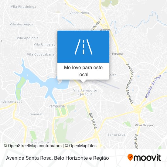 Avenida Santa Rosa mapa