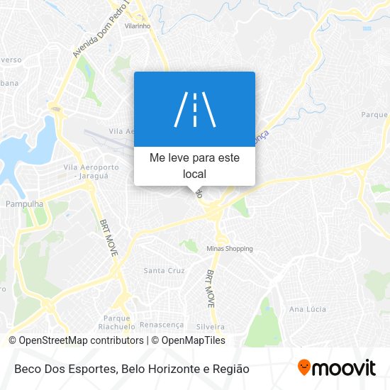 Beco Dos Esportes mapa