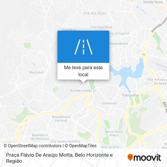 Praça Flávio De Araújo Motta mapa