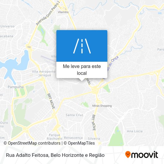 Rua Adalto Feitosa mapa
