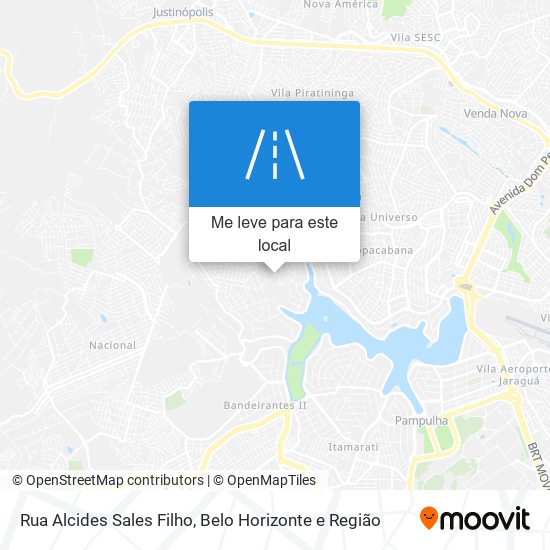 Rua Alcides Sales Filho mapa