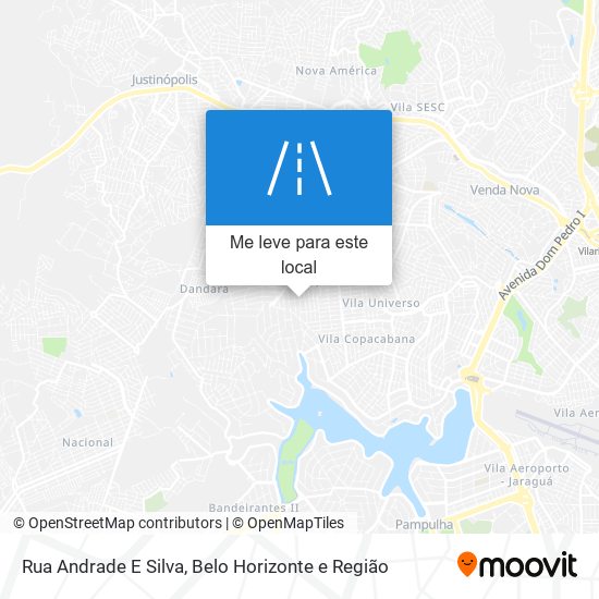 Rua Andrade E Silva mapa