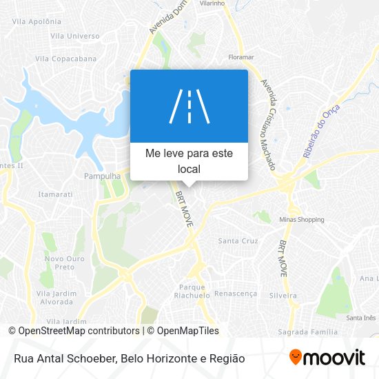 Rua Antal Schoeber mapa