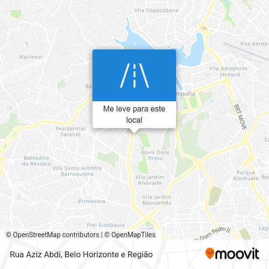 Rua Aziz Abdi mapa