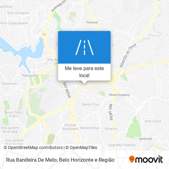 Rua Bandeira De Melo mapa