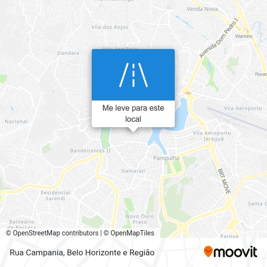 Rua Campania mapa