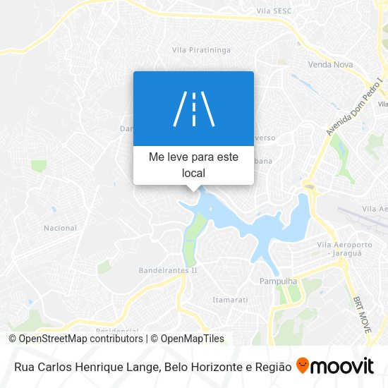 Rua Carlos Henrique Lange mapa