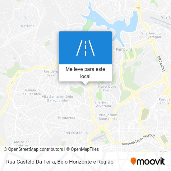 Rua Castelo Da Feira mapa