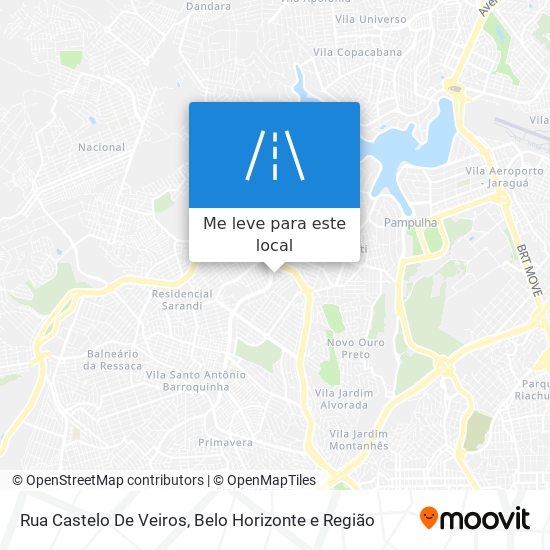 Rua Castelo De Veiros mapa