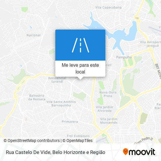 Rua Castelo De Vide mapa