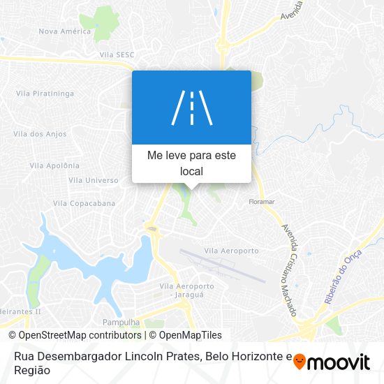 Rua Desembargador Lincoln Prates mapa