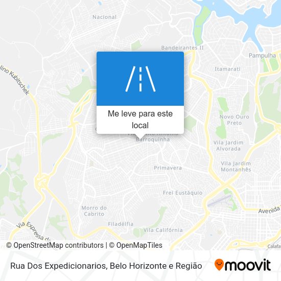 Rua Dos Expedicionarios mapa