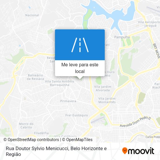 Rua Doutor Sylvio Menicucci mapa
