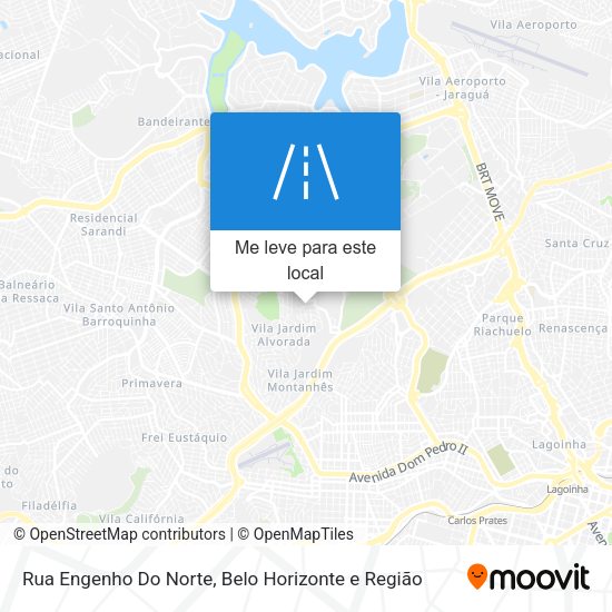 Rua Engenho Do Norte mapa