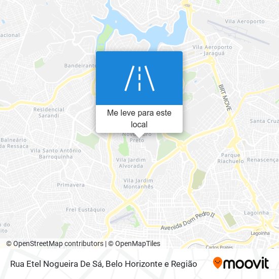 Rua Etel Nogueira De Sá mapa