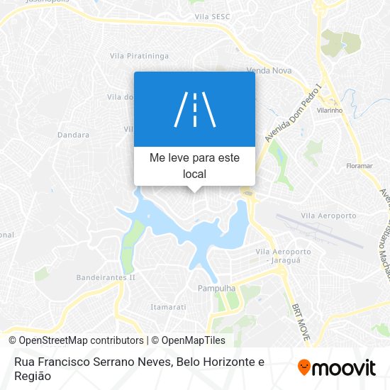 Rua Francisco Serrano Neves mapa