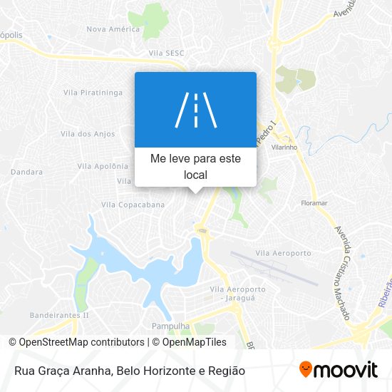 Rua Graça Aranha mapa