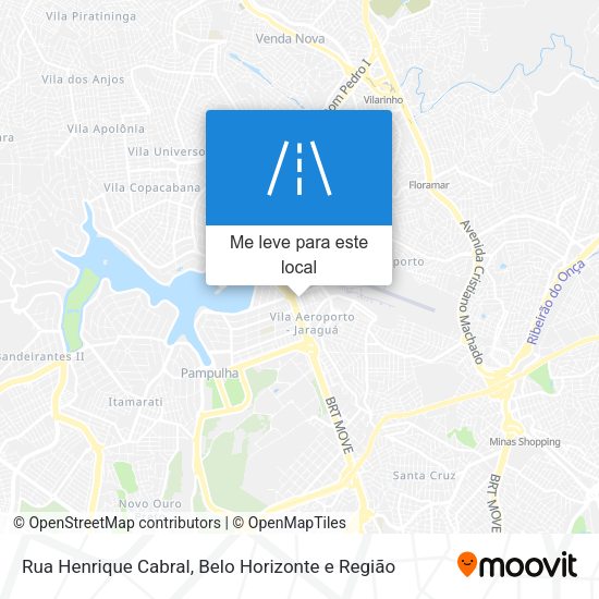 Rua Henrique Cabral mapa
