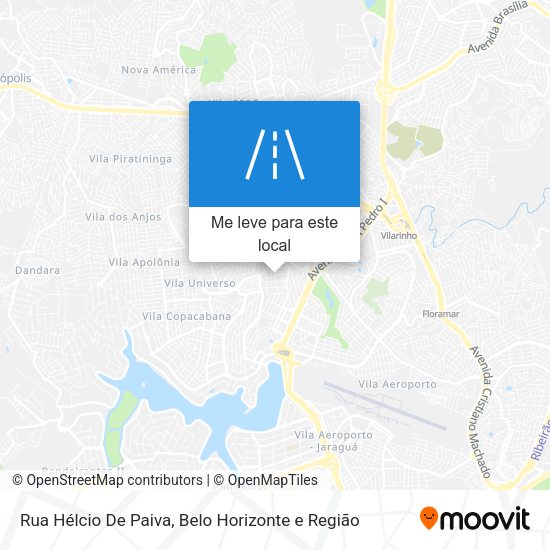 Rua Hélcio De Paiva mapa