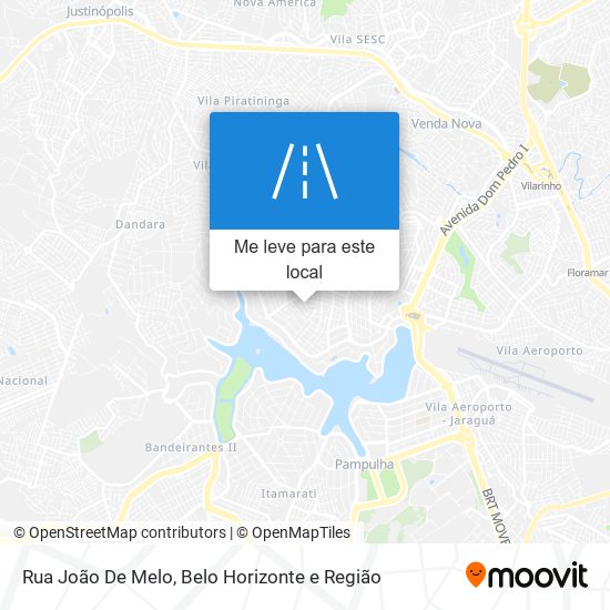 Rua João De Melo mapa