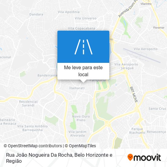 Rua João Nogueira Da Rocha mapa