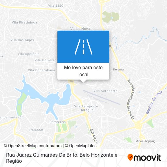 Rua Juarez Guimarães De Brito mapa