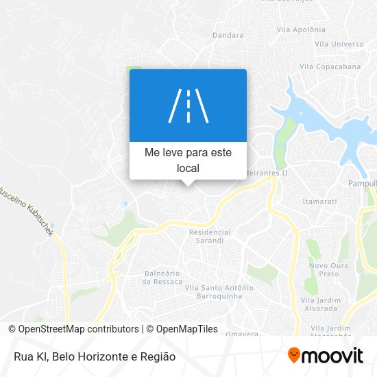 Rua Kl mapa