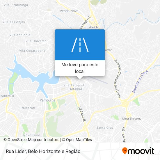 Rua Líder mapa