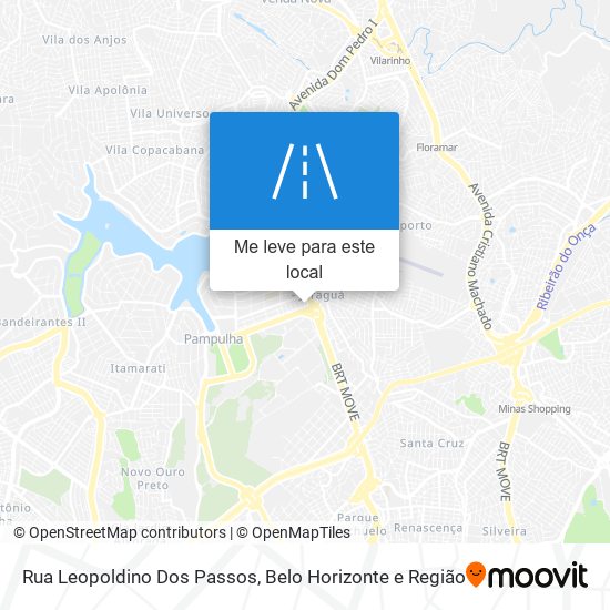 Rua Leopoldino Dos Passos mapa