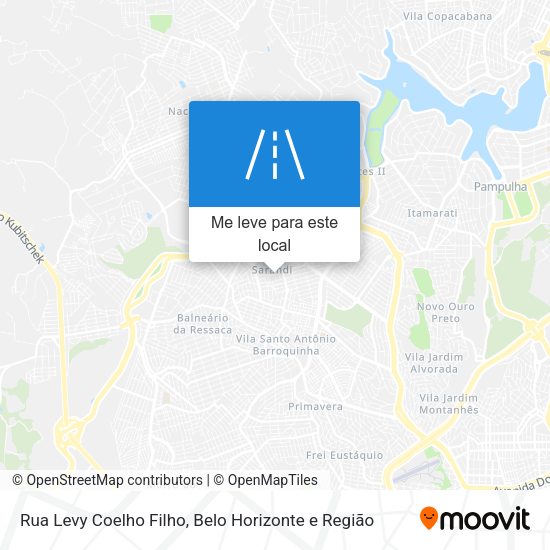 Rua Levy Coelho Filho mapa