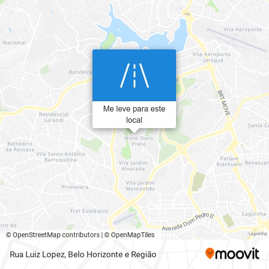 Rua Luiz Lopez mapa