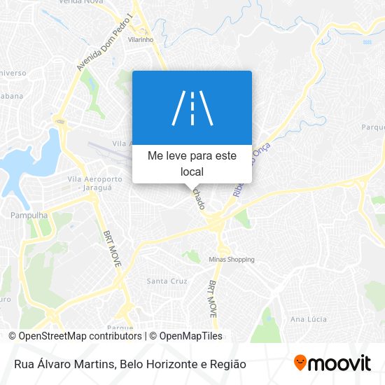 Rua Álvaro Martins mapa