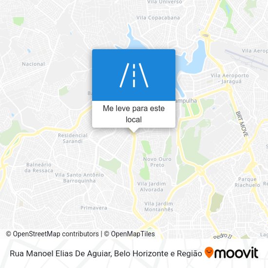 Rua Manoel Elias De Aguiar mapa