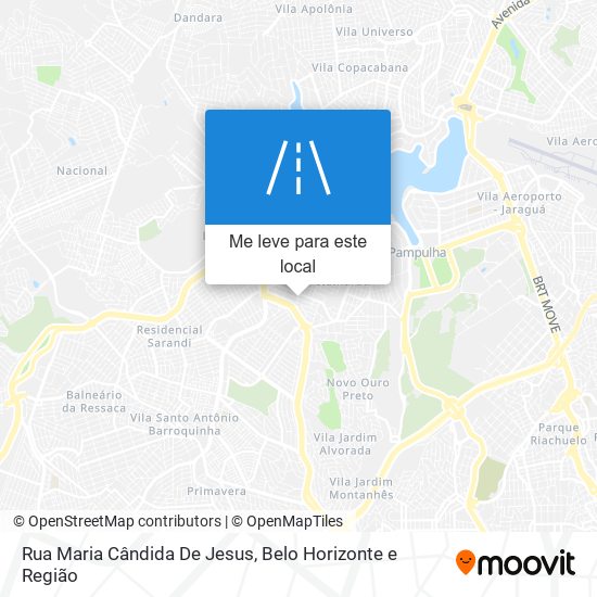 Rua Maria Cândida De Jesus mapa