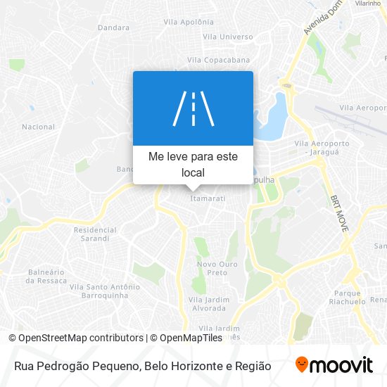 Rua Pedrogão Pequeno mapa