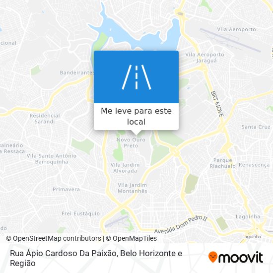 Rua Ápio Cardoso Da Paixão mapa