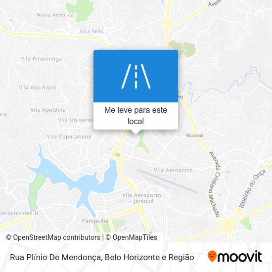 Rua Plínio De Mendonça mapa
