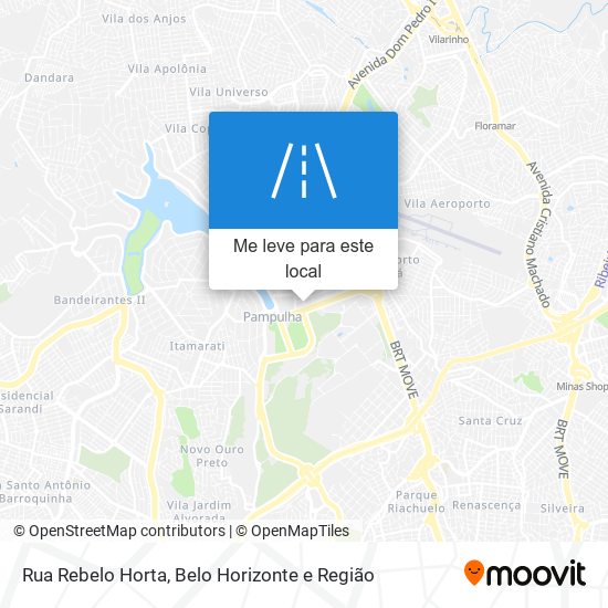 Rua Rebelo Horta mapa