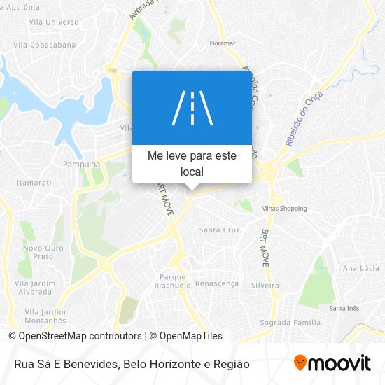 Rua Sá E Benevides mapa