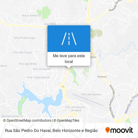 Rua São Pedro Do Havaí mapa