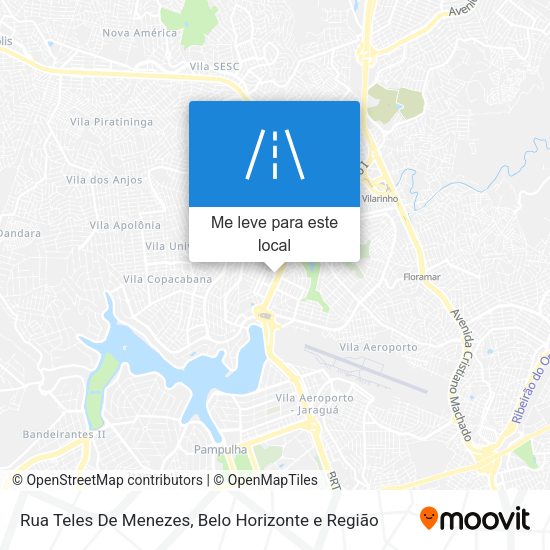 Rua Teles De Menezes mapa