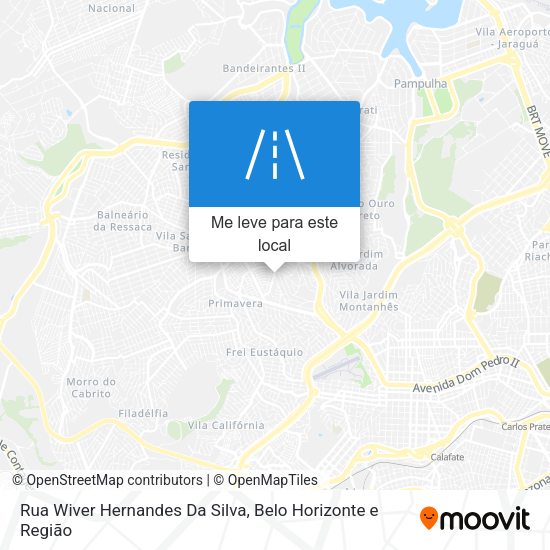 Rua Wiver Hernandes Da Silva mapa